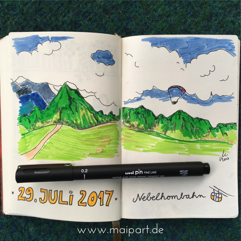 Aus meinem Skizzenbuch.