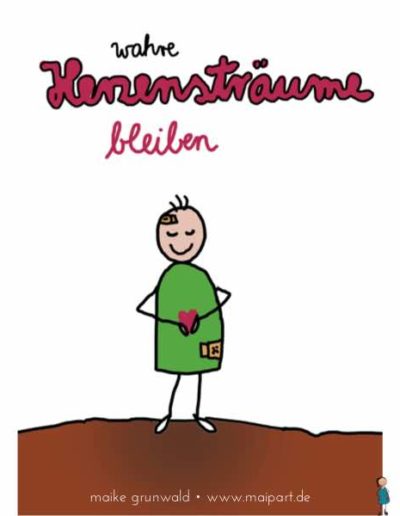 Bildkarten zum Mut machen und Dranbleiben. Träume leben.