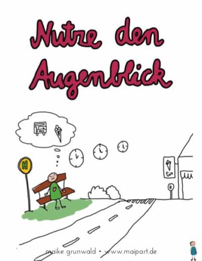 Bildkarten zum Mut machen und Dranbleiben. Träume leben.