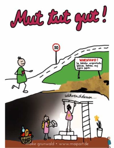 Bildkarten zum Mut machen und Dranbleiben. Träume leben.